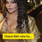 Rakhi Sawant Instagram - #RakhiSawant's jara hatke #karwachauth celebration 🤗😍 #karwachauth #karvachauthspecial #rakhisawant