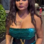 Rakhi Sawant Instagram - #RakhiSawant setting the gram on fire 🔥 #TellyMasala #spotted #rakhisawant #hot #outfitoftheday
