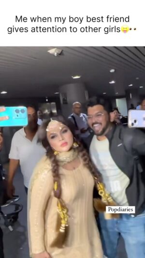 Rakhi Sawant Instagram - Rakhi Sawant is the queen of memes, and we can all agree on that! 😄👑
.
.
.
.
#rakhisawant #rakhi #boybestfriend #bollywood #bollywoodupdates #popdiaries