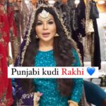 Rakhi Sawant Instagram - Rakhi Sawant - Ek punjaban 💙 aapka dil churane aa gayi hai ek baat phir se apne naye avatar me 😍🔥 Aapko kaisa laga Rakhi ka ye Punjabi look!! #rakhisawant #festiveseason