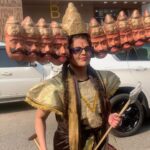 Rakhi Sawant Instagram – So funny😂Rakhi Sawant in Ravaan Avataar🔥 she makes us smile for sure🤩

#rakhisawant #dussehra