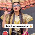 Rakhi Sawant Instagram - Is Dussehra @rakhisawant2511 ne liya “Ravan” ka roop 🔥 #dussehra #ravan #reelsinstagram #bollywood #celebrityupdates Mumbai - मुंबई