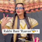 Rakhi Sawant Instagram – Rakhi Sawant dress up like ‘Ravana’ on Dussehra😱👀 what do you think about this?🧐
.
.
.
.
#rakhisawant #dussehra #navratrispecial #bollywood #bollywoodupdates #bollywoodnews #popdiaries