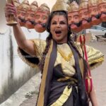 Rakhi Sawant Instagram - अपने अंदर के रावण को जलाओ @rakhisawant2511