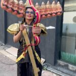 Rakhi Sawant Instagram - Rakhi Sawant banke aayi Ravan😂