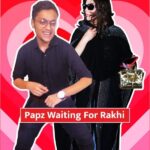 Rakhi Sawant Instagram - Hum Paps ka sahara hai @rakhisawant2511 She’s always available to entertain us. #rakhisawant #meme #entertainment #funnyvideos #MayapuriMemes Delhi, India