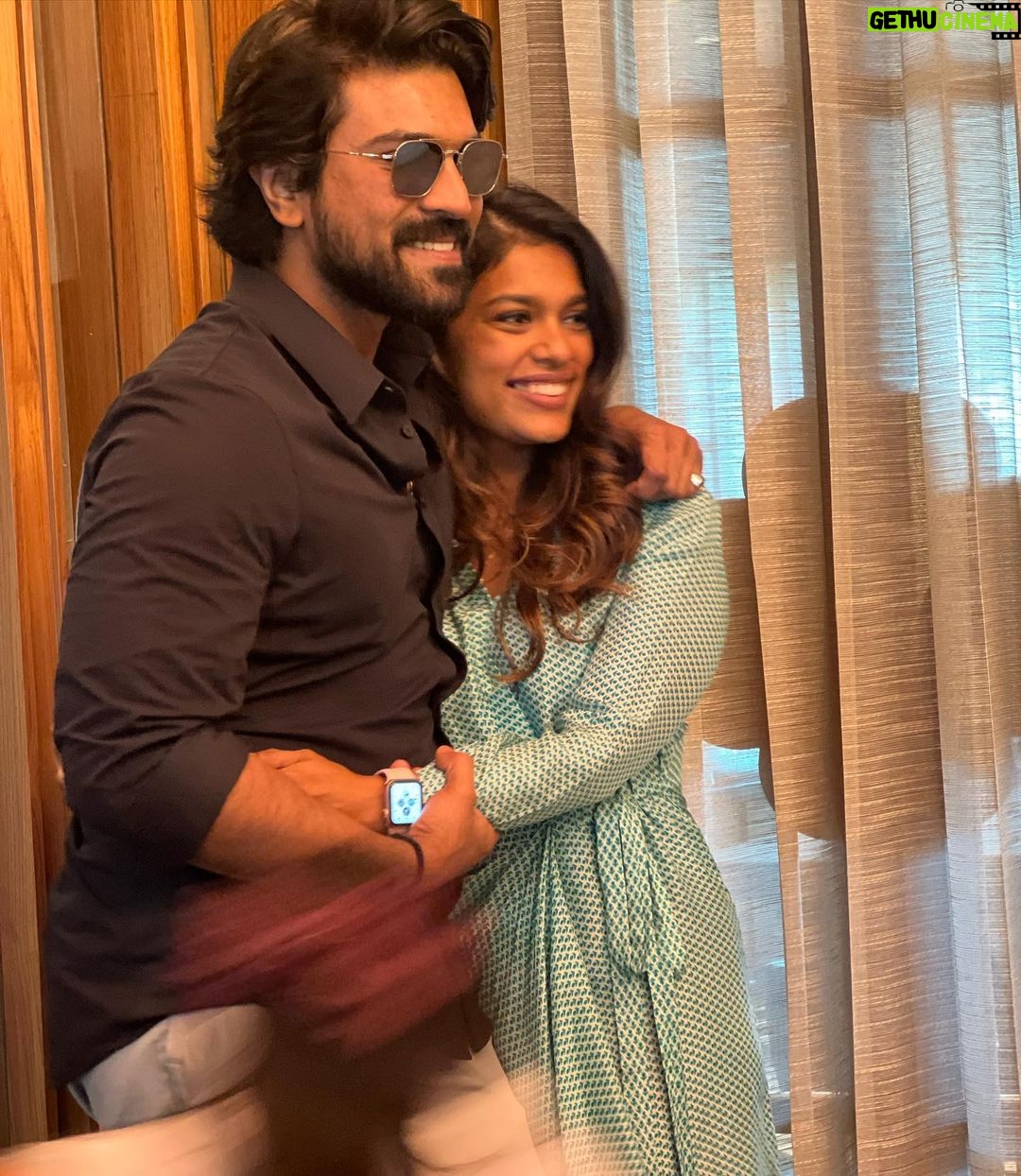 Ram Charan Instagram - To the Strongest lady in my house !! Happy birthday @sreejakonidela ❤️😘
