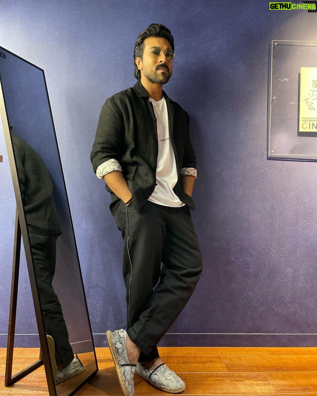 Ram Charan Instagram - @nikitajaisinghani @ekaco #rrrjapan