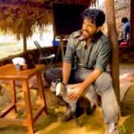 Ram Charan Instagram - #Acharya movie BTS ❤️. @chiranjeevikonidela #sivakoratala