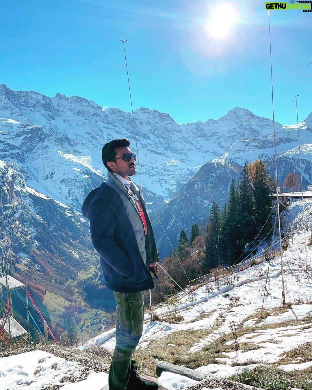 Ram Charan Instagram - @upasanakaminenikonidela holiday on my mind too 🙄!! But has to waitttttttt…… As #RC15 Vizag 🔥☀️rolling!!