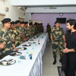 Ram Charan Instagram – Inspiring afternoon spent listening to stories, sacrifices & dedication of the Border Security Force at the BSF Campus, Khasa Amritsar