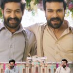 Ram Charan Instagram - Had a great time shaking a leg with my brother @alwaysramcharan to the electrifying beats of #RRRMassAnthem The song is out now. @ssrajamouli @ajaydevgn @aliaabhatt @oliviakmorris @dvvmovies @RRRMovie #RRRMovie