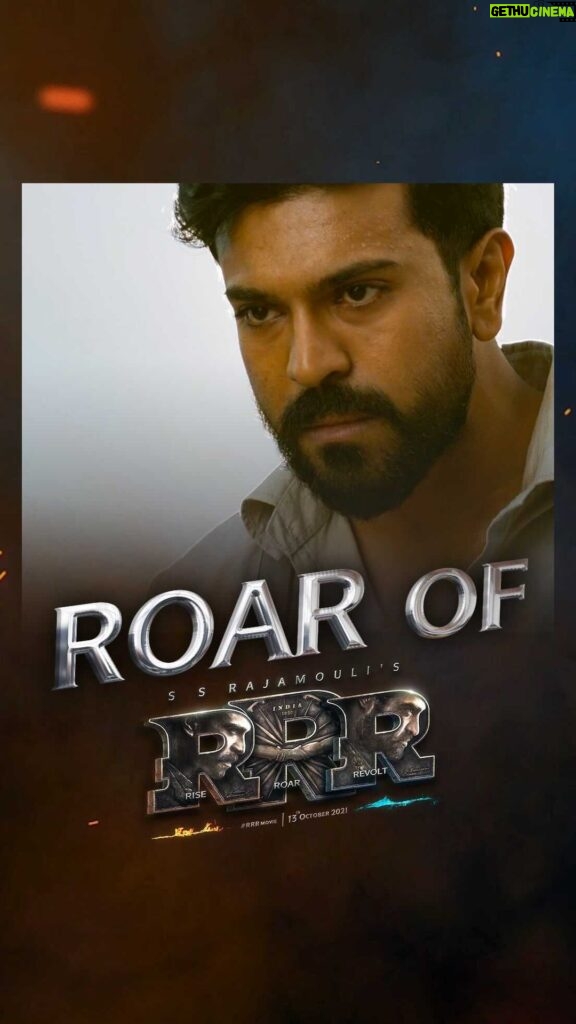 Ram Charan Instagram - An experience that is the result of the hard work of many! Excited to share a glimpse of @RRRMovie, a labour of love of hundreds of cast and crew members. #RoarOfRRR #RRRMovie @ssrajamouli @jrntr @ajaydevgn @aliaabhatt @oliviakmorris @alison_doody @thondankani @dvvmovies @RRRMovie
