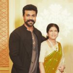 Ram Charan Instagram - Thank you for ur unconditional love. Happy birthday Amma !! 🥳❤️