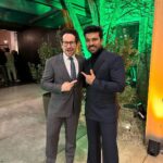 Ram Charan Instagram - Had the privilege of meeting JJ Abrams today. Thank you sir for inviting me this evening. I’m a big fan of your work. @jjabramsofficial