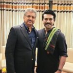 Ram Charan Instagram – It was wonderful meeting  Anand Mahindra Ji & CP Gurnani Ji at @MahindraRacing
 
Wishing them great success at the Formula E racing!

Thank you @ktrtrs Garu and the Govt of Telangana for truly putting Hyderabad on global map by bringing such amazing initiatives to our city.

#CheerForTeamMahindra @greenkohyderabadeprix