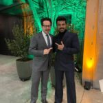 Ram Charan Instagram - Had the privilege of meeting JJ Abrams today. Thank you sir for inviting me this evening. I’m a big fan of your work. @jjabramsofficial