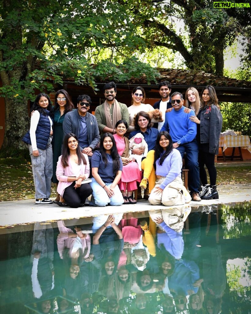 Ram Charan Instagram - The KONIDELA KAMINENI holiday in Tuscany ! All heart in one frame ❤️ Thank you Salvatore Ferragamo for this memorable experience @salvatore_ferragamo_jr Il Borro