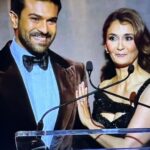 Ram Charan Instagram – Honoured to be representing Indian Cinema at the Hollywood critics awards along with @ssrajamouli and MM.Keravani garu. I’m proud of the recognition we received as team RRR tonight. Thank you for having me as a presenter & Angela Bassett, I’m looking forward to my selfie with you soon.@RRRmovie @HCACritics 2023.  Shot by :- @arifminhaz  styled:- @nikitajaisinghani @tomford
