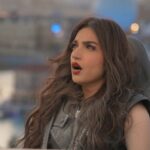 Ramez Galal Instagram - حينما رات فرعون المقالب 😀😀 ياسمين عز في #رامز_نيفر_اند #رامز_جلال