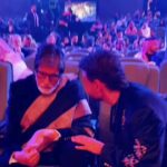 Ramez Galal Instagram - عندما تلتقي الاساطير 🔥🔥😍 #رامز_جلال @amitabhbachchan