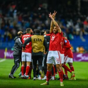 Ramez Galal Instagram - مع الاهلي 🦅🦅🦅 الحلم مش بعيد وبعون الله نغلب ريال مدريد💪💪💪💪❤❤
#كأس_العالم_للأندية #يلا_يا_اهلي #رامز_جلال