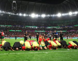 Ramez Galal Instagram - الف الف الف مبروك بالزاف بالزاف بالزاف للابطال #أسود_الأطلس
 مبروك للمغرب🇲🇦🇲🇦🇲🇦 ويارب تكملوا المشوار علي خير🤲🤲
#كاس_العالم_2022_قطر #المغرب_اسبانيا  #رامز_جلال