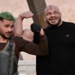 Ramez Galal Instagram - تحدي العمالقه 💪💪 #رامز_موفي_ستار #رامز_جلال