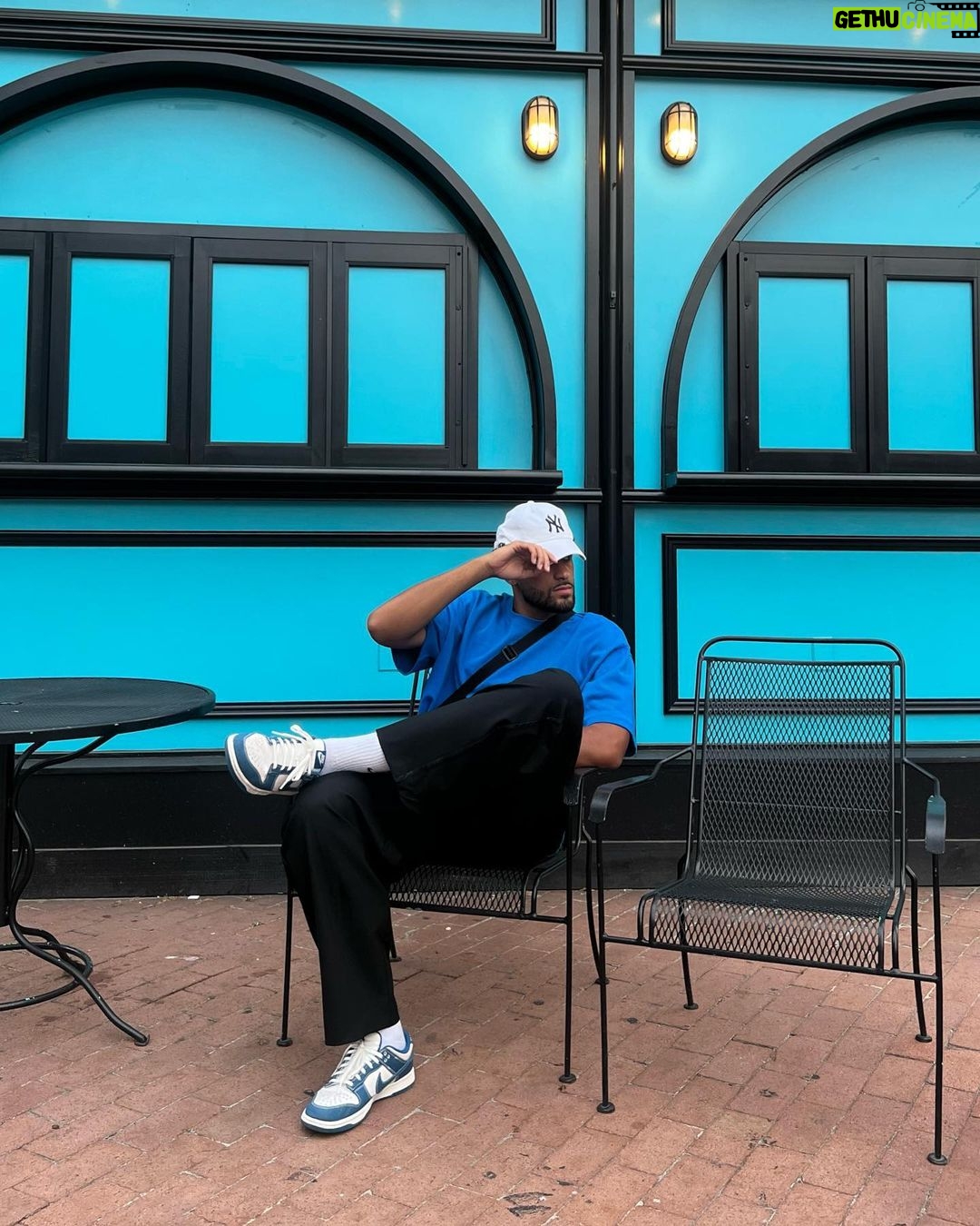 Rami Farran Instagram - Fifty shades of blue New York City, N. Y.