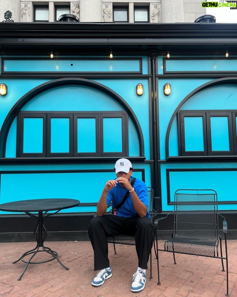 Rami Farran Instagram - Fifty shades of blue New York City, N. Y.