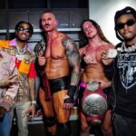 Randy Orton Instagram - From the airport to a #SoldOut #WWEDay1  in ATL. #RKMigBros @riddlebro @migos @yrntakeoff @offsetyrn @quavohuncho
