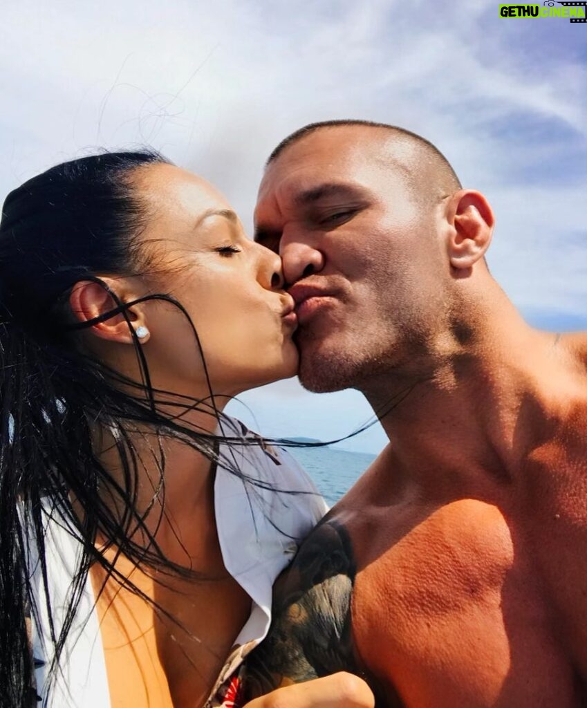 Randy Orton Instagram - Me and @kim.orton01 6 years ago in Bora Bora at @stregisborabora can’t wait to do it again baby. ❤️