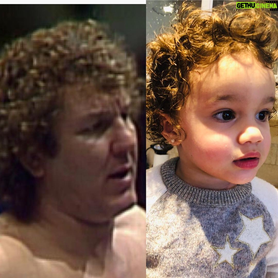 Randy Orton Instagram - Brooklyn’s got that Cowboy Bob hair.