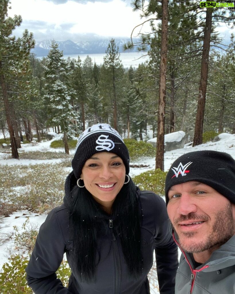 Randy Orton Instagram - Doesn’t matter if we are hiking in the mountains surrounding Lake Tahoe, or having a private dinner with each other for Valentine’s Day, @kim.orton01 knows how to make me smile. I always do my best to return the favor, and nothing better then seeing the payoff when I succeed. There’s something special, or lucky I guess even about finding such a beautiful chick who gets my sense of humor, and knows when to baby me haha but also knows when to motivate me....who loves me and all my little quirks, and habits. Really must say I AM truly happy and it’s all because of you and your love. I used to have a tendency to be self destructive, but you my dear, have the ‘red button’ locked up to where I’ll never be able to find it. Thanks for that. Happy Valentine’s baby ❤️