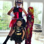 Randy Orton Instagram - My new top 3 fav superheroes Alanna Quinn, Iron Anthony, and last but not least Bat Brooklyn!💪🏼