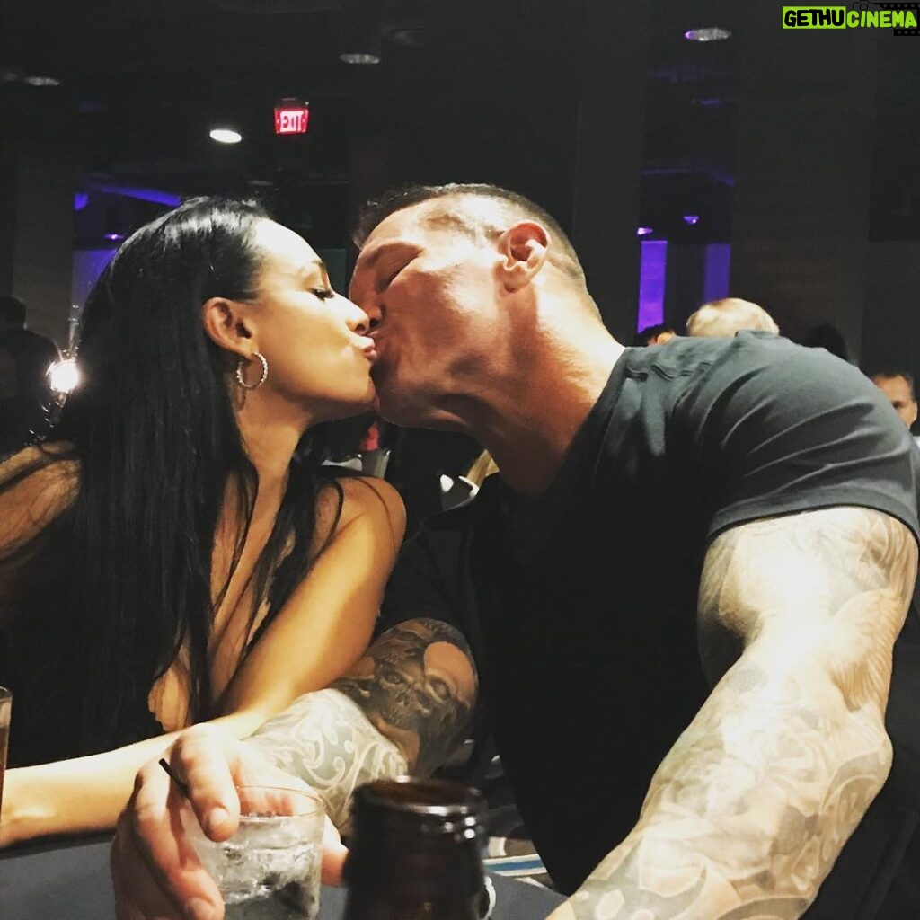 Randy Orton Instagram - I want to say thank you to my wife @kim.orton01 for being such a strong mutha lol Happy Mother’s Day baby. Our children are lucky to have such a superstar mom, and you handle the ‘wife thing’ pretty spectacularly. Owe you my life baby and until then my heart is yours ♥️