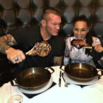 Randy Orton Instagram – Thanks @richardwilk for the food and fun last night with @kim.orton01 at @andiamolv @thedlasvegas #vegas Andiamo Las Vegas