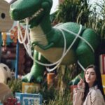 Ranty Maria Instagram – you’ve got a friend in me 💚💙 Disneyland Hongkong