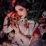 Ranty Maria Instagram - “The Secret INFERNO” #halloween #photoseries . #starring @rantymaria . #lensedbyfandyfd @fandy_the @fdphotography90 #styled by @bellyiverzon #Makeup @cielmakeupartist #hairdo @ami1890_hairstylist Wardrobe @yenty_tan Nails @azuminails #fdphotography #fdphotography2022 #halloween2022 #TheSecretInferno