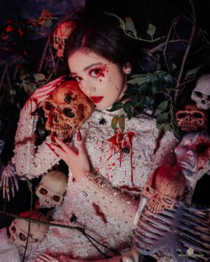 Ranty Maria Instagram - “The Secret INFERNO”
#halloween #photoseries 
.
#starring @rantymaria 
.
#lensedbyfandyfd @fandy_the @fdphotography90 
#styled by @bellyiverzon 
#Makeup @cielmakeupartist 
#hairdo @ami1890_hairstylist 
Wardrobe @yenty_tan 
Nails @azuminails
#fdphotography #fdphotography2022 #halloween2022 #TheSecretInferno