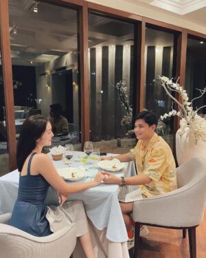 Ranty Maria Instagram - just a “chill” fine dining with my best-est friend. 🤍
.
📍 @blancoparmandif