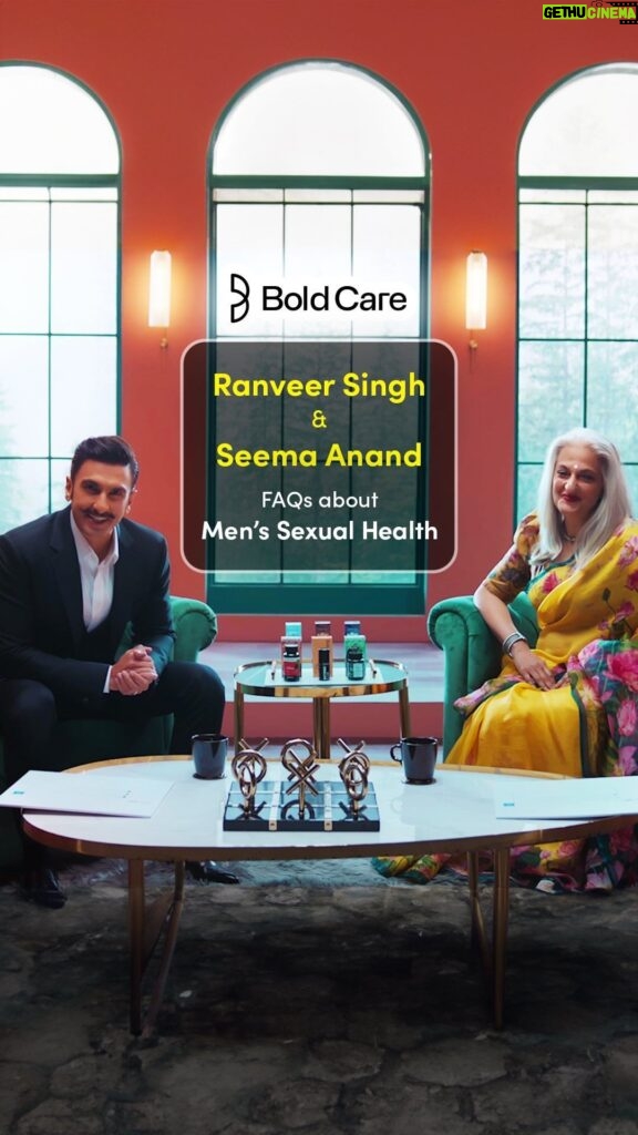 Ranveer Singh Instagram - Catch my detailed conversation with @seemaanandstorytelling on @bold.care YouTube channel!