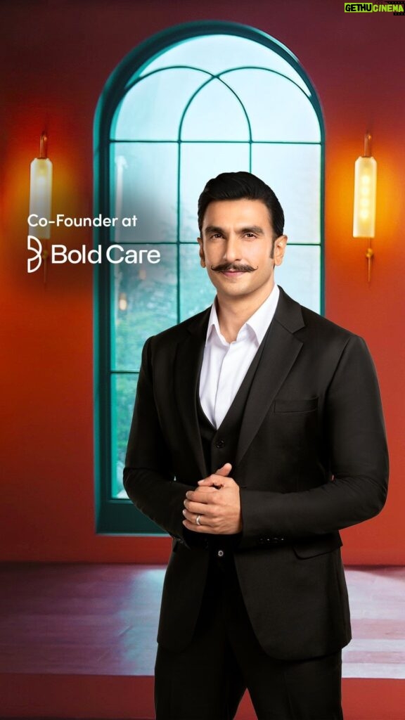 Ranveer Singh Instagram - Proud to introduce @bold.care 👍🏽
