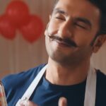 Ranveer Singh Instagram - It’s the happiest day of the year….. World Nutella Day! 😋 Nutella - Spreading smiles for 60 years! ♥️ #WorldNutellaDay #GiveANutellaSmile #collab