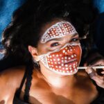 Rarriwuy Hick Instagram - I carry these stories, songs, ancestors deep within my soul wherever I walk. I cry for I know who I am and where I come from. Being away from home has been a huge sacrifice. It really hurts some days. I miss my country. My language. My family. But I carry that painting and story on my face everyday. You may not see it but it’s there. Always. • • • • My sister @leicolhnmckellar_photography thank you for being in that sacred space with me and sharing our journeys together. I see you. You see me. #yolnguwoman #flowinglikeoceanicwomen