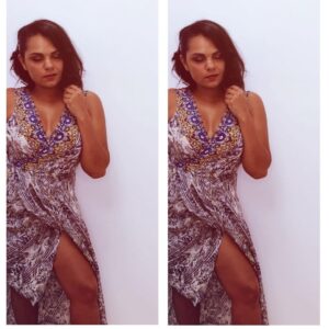 Rarriwuy Hick Instagram - Thank you @swankstore_resortwear 
I’m in love with my dress.
•
•
(Thank you @lianneclaire_makeup_hair) 💋