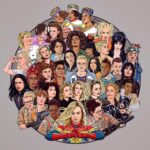 Rarriwuy Hick Instagram – To even be here with all these women is mind blowing.
I admire all of these women. 
@victoryvague You’re a cool artist. Love your work! #internationalwomensday