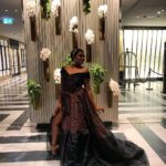 Rarriwuy Hick Instagram – Evana you got me feeling like a Queen 👑 @evanacouturefashion
