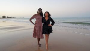 Rarriwuy Hick Instagram - “I feel beautiful when I am confident”
*
*
Photo shoot with my cousin @_mewuraa_ who might I add is one of our young leading models in Australia! 
It was incredible to have you work with us on #WomenofArnhem with @dantastic_hair charity organisation @women_of__ .
*
*
*
📸 @wyatt.joel .
💄 @lianneclaire_makeup_hair .
💇🏽‍♀️ @dantastic_hair .
*
*
#yolnguwomen #sisterhood #womenempoweringwomen