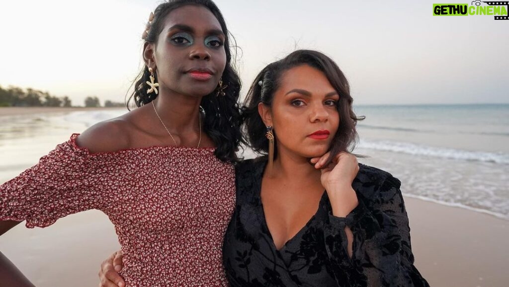 Rarriwuy Hick Instagram - “I feel beautiful when I am confident” * * Photo shoot with my cousin @_mewuraa_ who might I add is one of our young leading models in Australia! It was incredible to have you work with us on #WomenofArnhem with @dantastic_hair charity organisation @women_of__ . * * * 📸 @wyatt.joel . 💄 @lianneclaire_makeup_hair . 💇🏽‍♀️ @dantastic_hair . * * #yolnguwomen #sisterhood #womenempoweringwomen